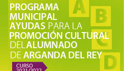 Programa Municipal de Ayudas para la Promoción Cultural del curso 2021-2022