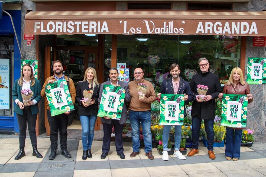 La campaña de apoyo al sector comercial “Arganda en Primavera florece” será  del 1 al 31 de mayo - Arganda Actual