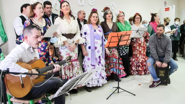 Imagen de una celebración de la Casa de Andalucía de Arganda del Rey.