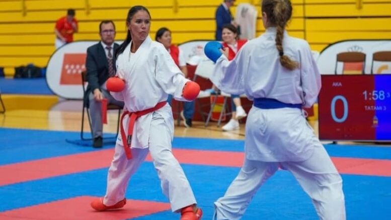 Campeonato de kárate en la Ciudad Deportiva Príncipe Felipe.